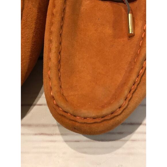 Rockport Cameral Orange Tan Loafers Total Motion Adiprene by Adidas 8.5 - Picture 9 of 10